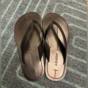 A Emery Black Sandals